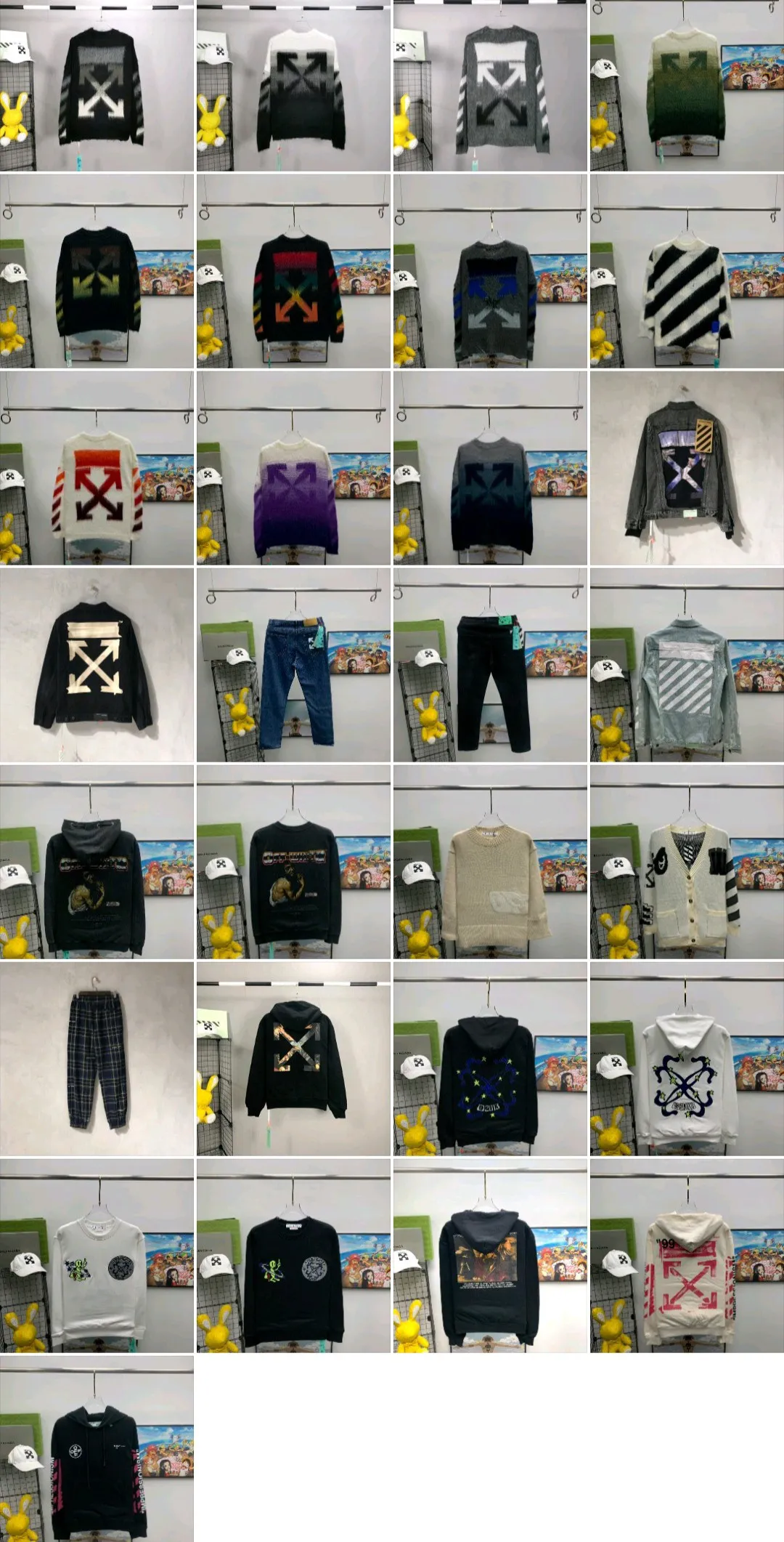 OW sweatshirt collection (top version) quality assurance